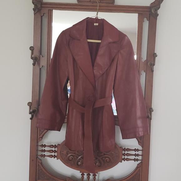 unknown Jackets & Blazers - 70's vintage leather coat